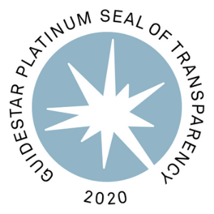 Guidestar Platinum Transparency Award for 2020